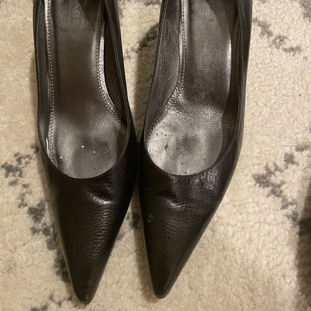 Coach black pumps